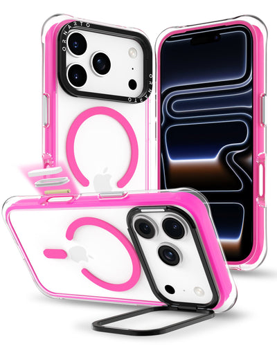 Diamond Air Hülle mit Kameraständer für iPhone 17 Pro | Pro Max