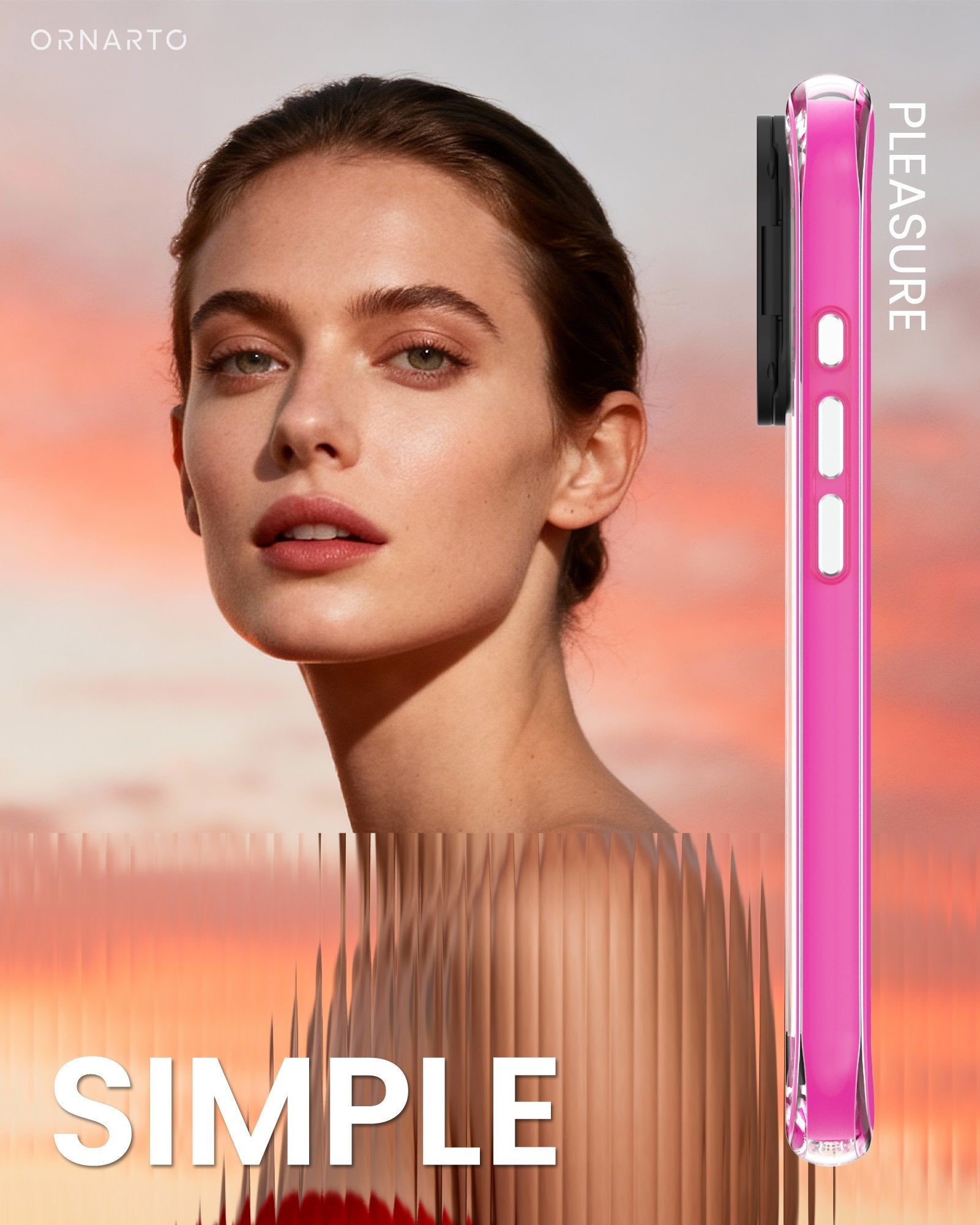 Diamond Air Hülle mit Kameraständer für iPhone 17 Pro | Pro Max