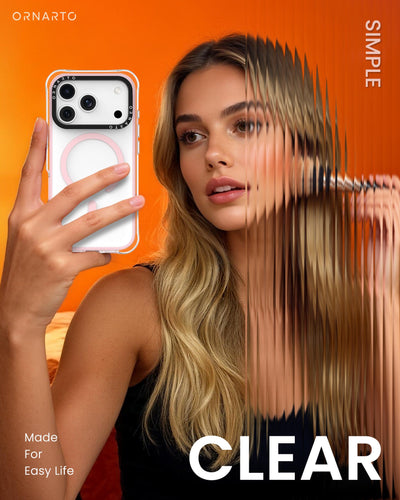 Diamond Air Hülle mit Kameraständer für iPhone 17 Pro | Pro Max