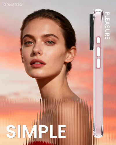 Diamond Air Hülle mit Kameraständer für iPhone 17 Pro | Pro Max