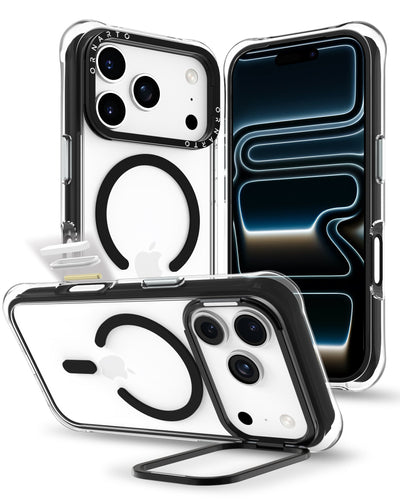 Diamond Air Hülle mit Kameraständer für iPhone 17 Pro | Pro Max