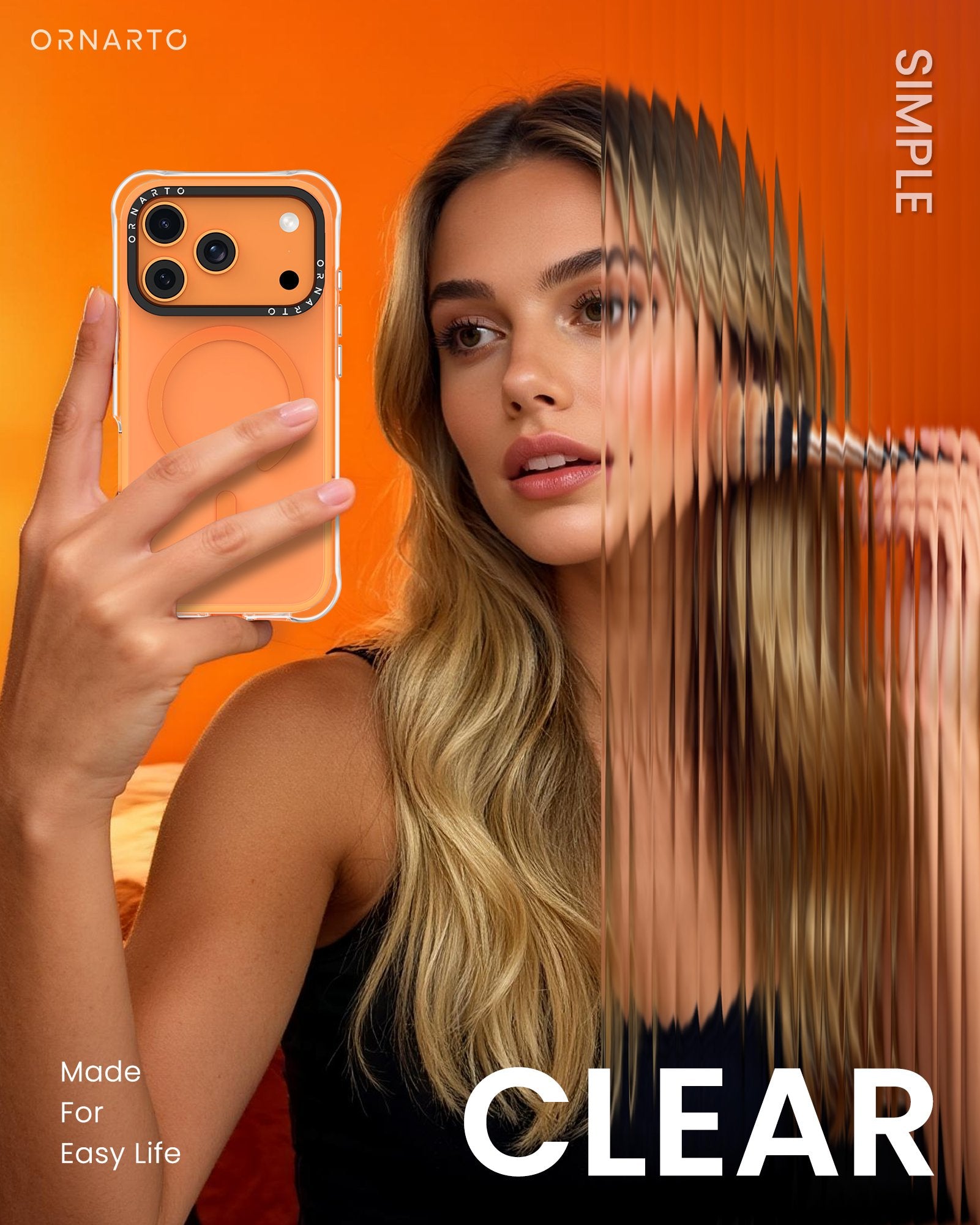 Diamond Air Hülle mit Kameraständer für iPhone 17 Pro | Pro Max