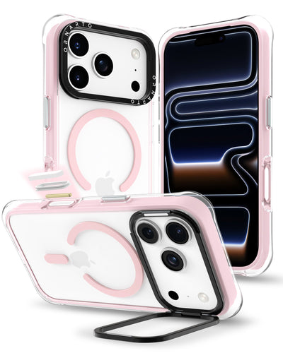 Diamond Air Hülle mit Kameraständer für iPhone 17 Pro | Pro Max