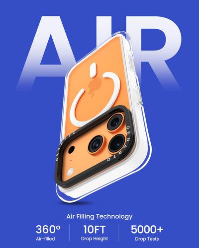 Diamond Air Hülle mit Kameraständer für iPhone 17 Pro | Pro Max