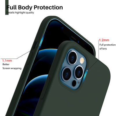 Flüssigsilikonhülle für iPhone 12 Serie