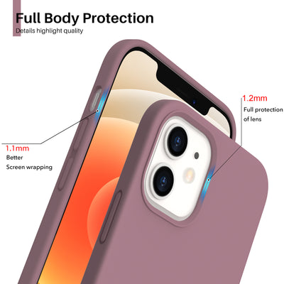 Flüssigsilikonhülle für iPhone 12 Serie