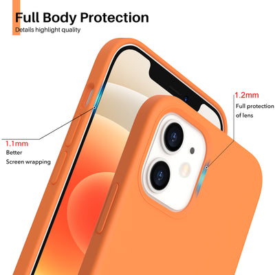 Flüssigsilikonhülle für iPhone 12 Serie