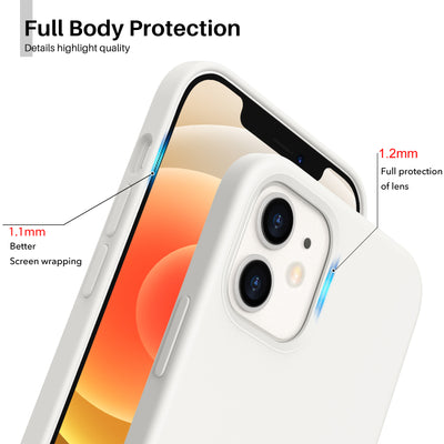 Flüssigsilikonhülle für iPhone 12 Serie