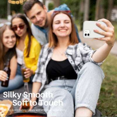 Flüssigsilikonhülle für iPhone 12 Serie
