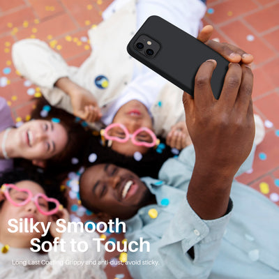 Flüssigsilikonhülle für iPhone 12 Serie