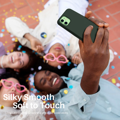 Flüssigsilikonhülle für iPhone 12 Serie