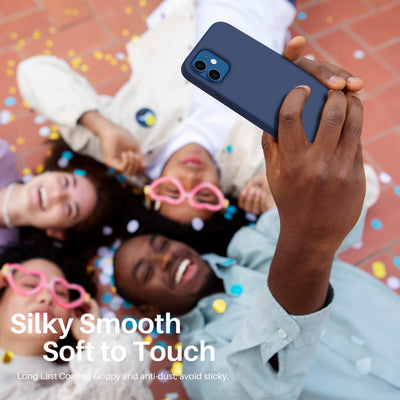 Flüssigsilikonhülle für iPhone 12 Serie