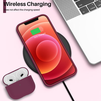 Flüssigsilikonhülle für iPhone 12 Serie