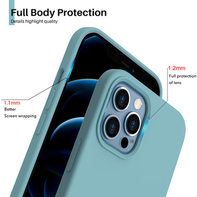 Flüssigsilikonhülle für iPhone 12 Serie