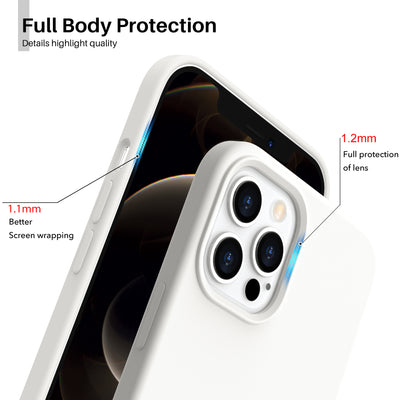 Flüssigsilikonhülle für iPhone 12 Serie