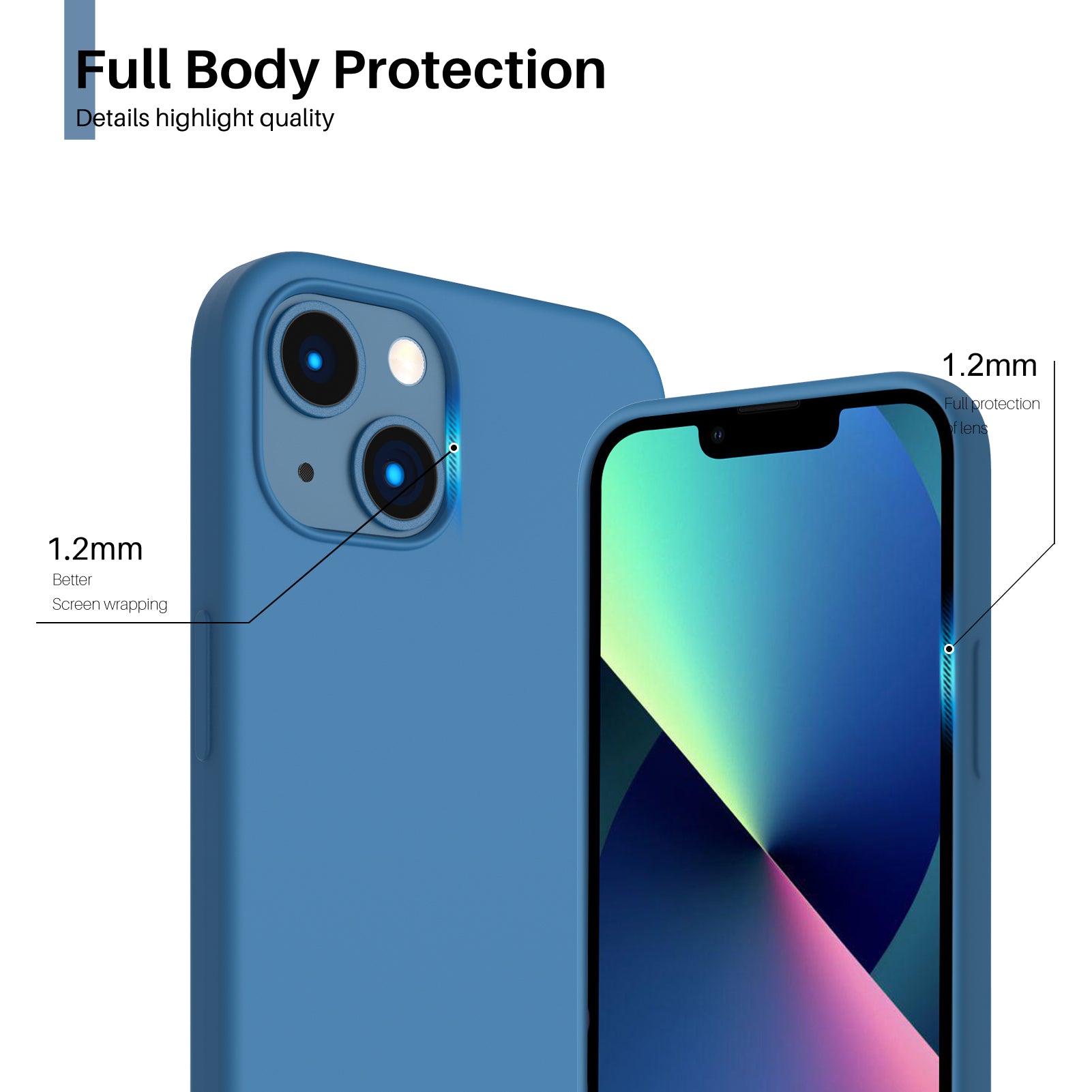 Liquid Silicone Case for iPhone 13 Series