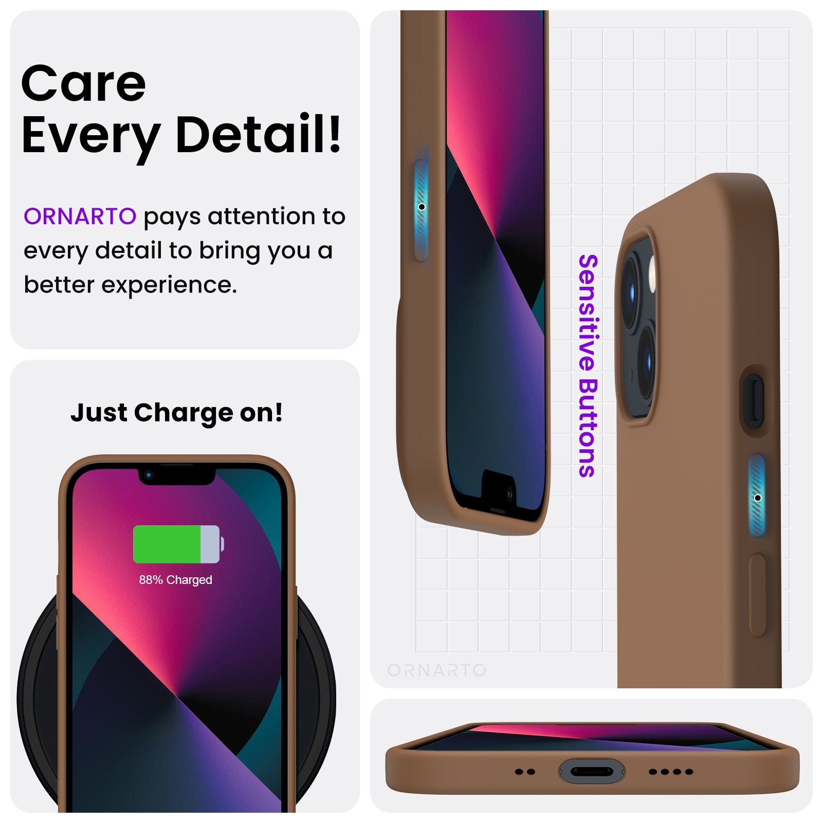 Liquid Silicone Case for iPhone 13 Series