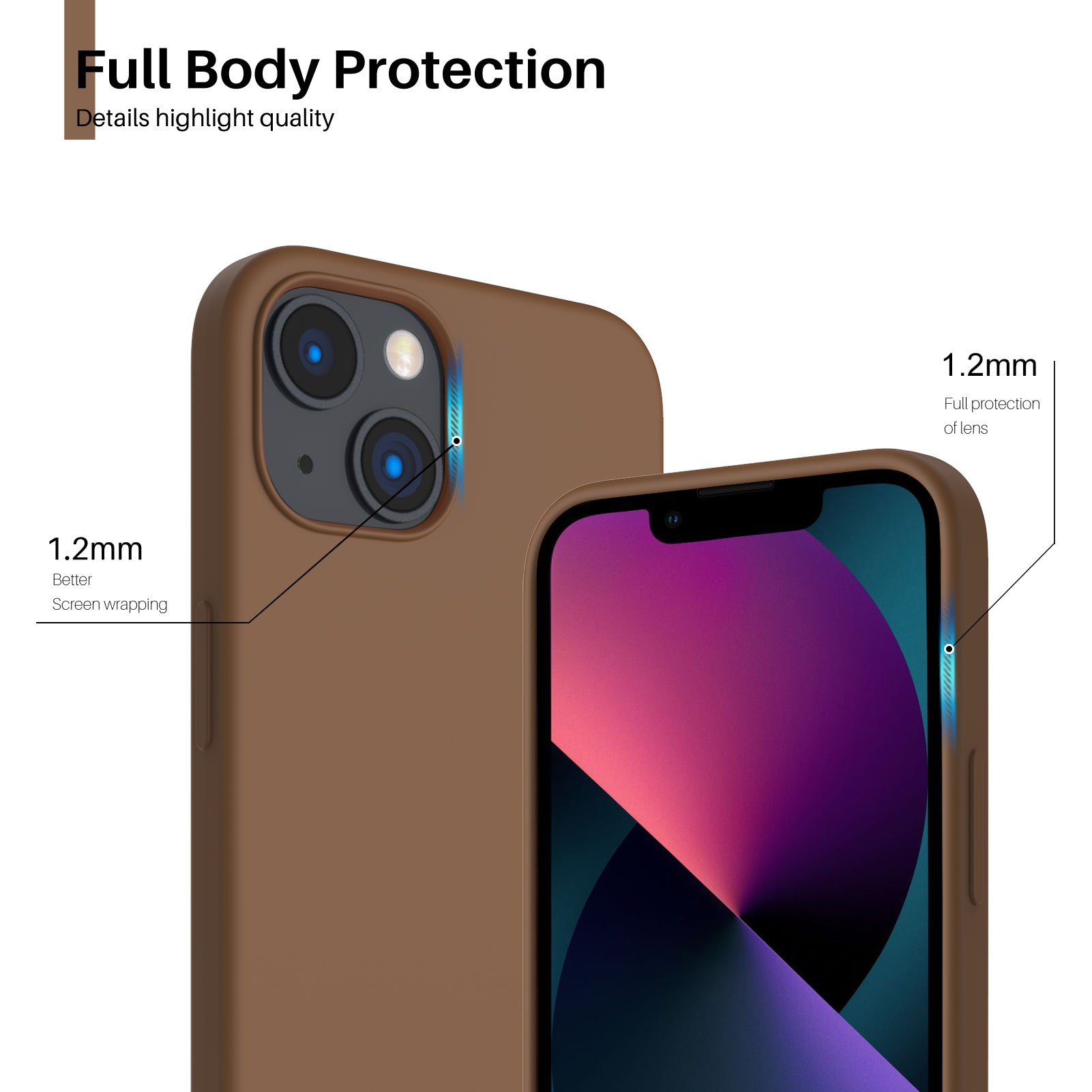 Liquid Silicone Case for iPhone 13 Series