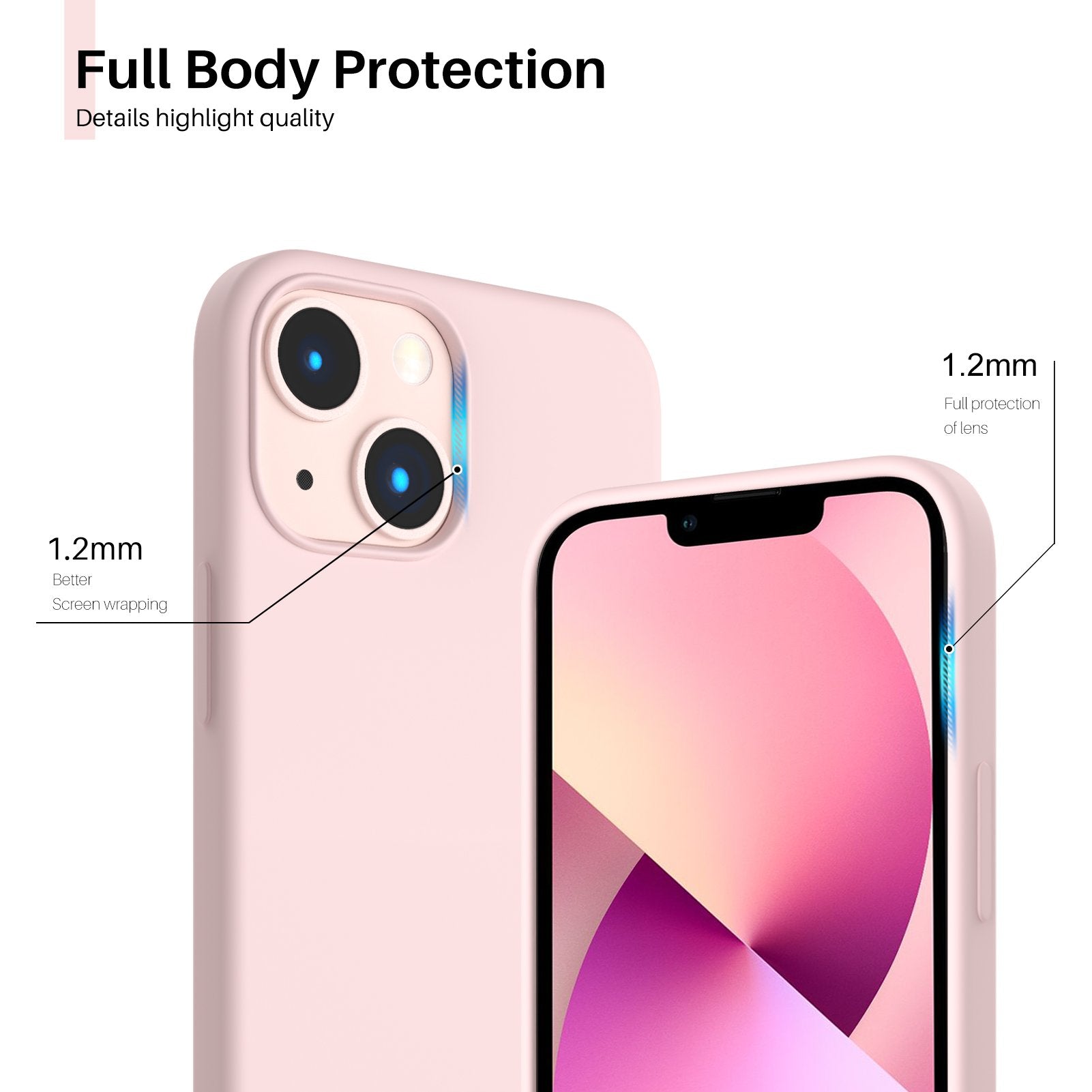 Liquid Silicone Case for iPhone 13 Series