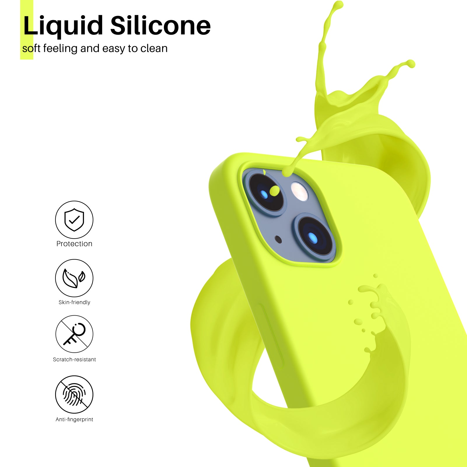 Liquid Silicone Case for iPhone 13 Series
