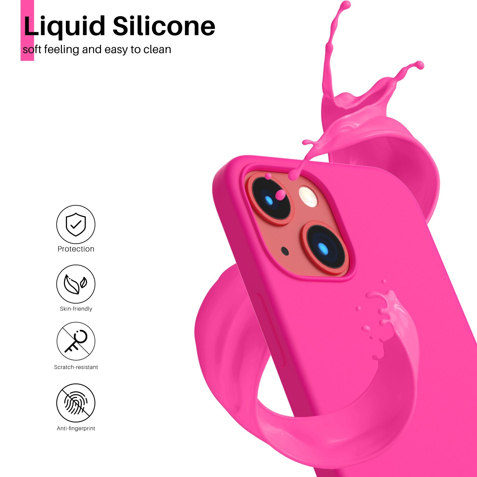 Liquid Silicone Case for iPhone 13 Series