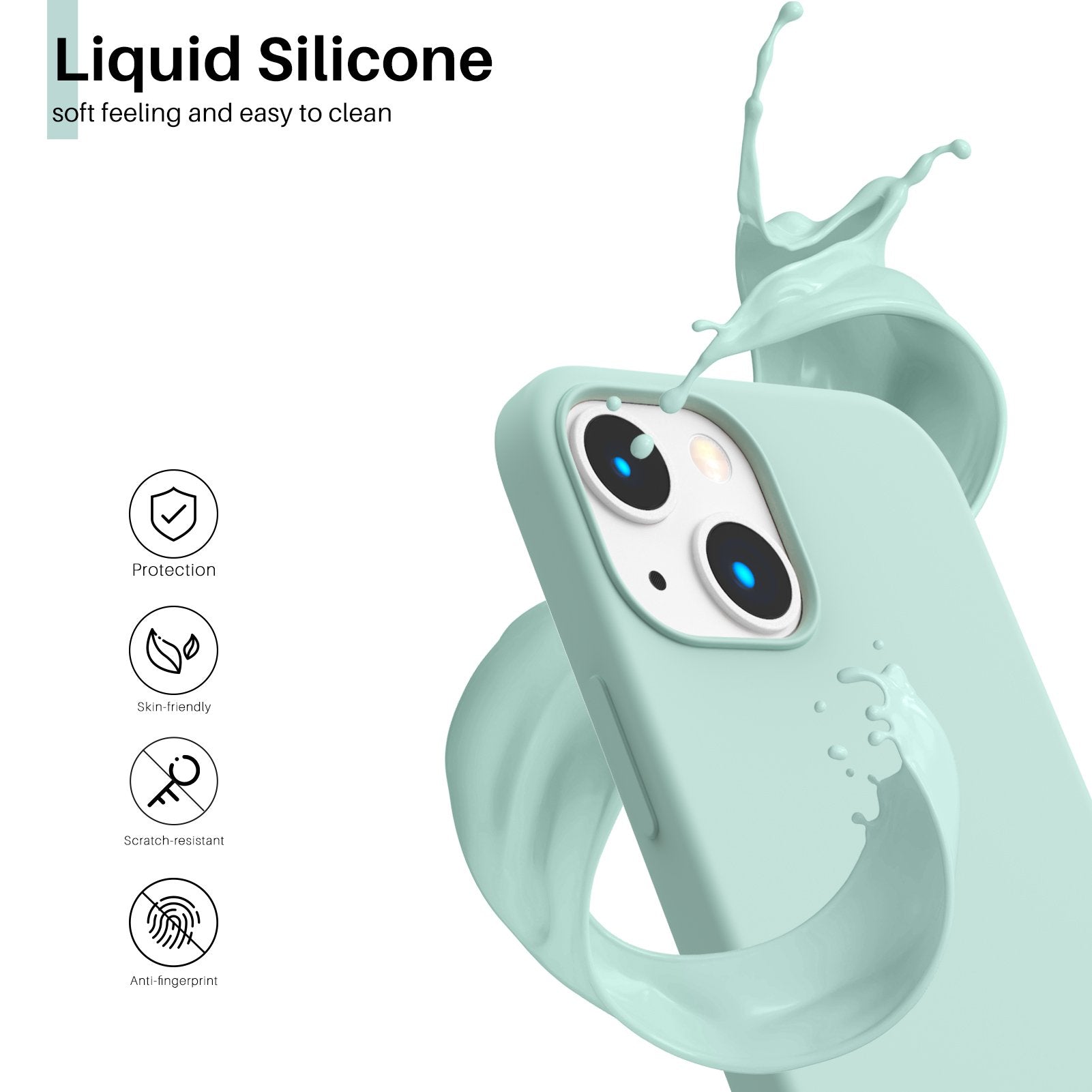 Liquid Silicone Case for iPhone 13 Series