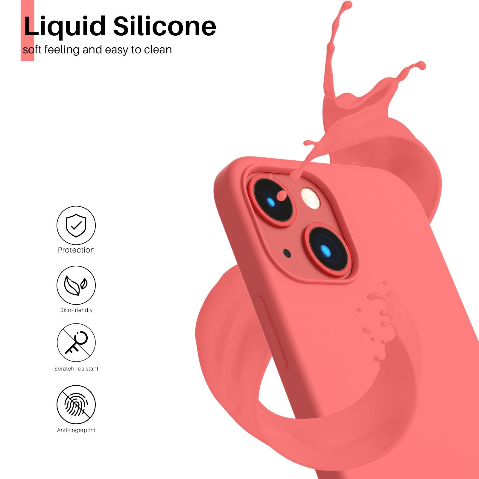 Liquid Silicone Case for iPhone 13 Series