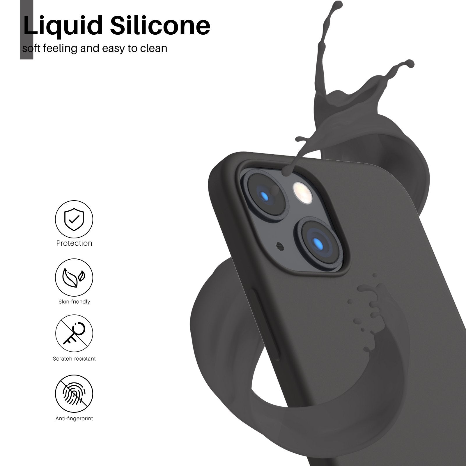 Liquid Silicone Case for iPhone 13 Series
