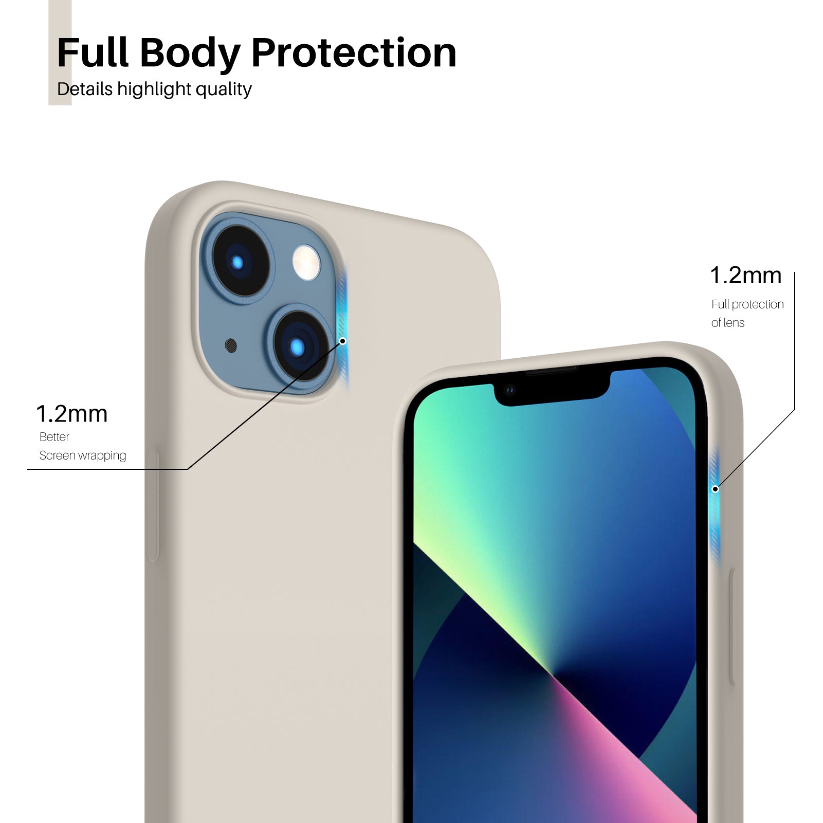 Liquid Silicone Case for iPhone 13 Series