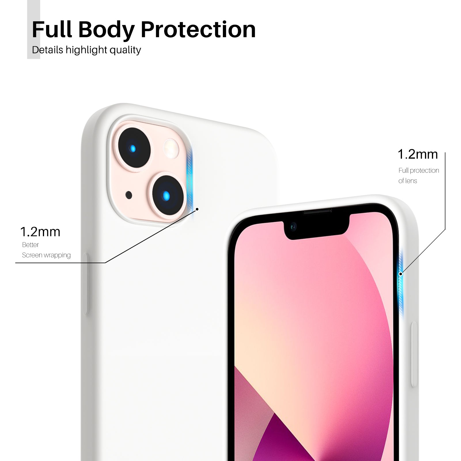 Liquid Silicone Case for iPhone 13 Series