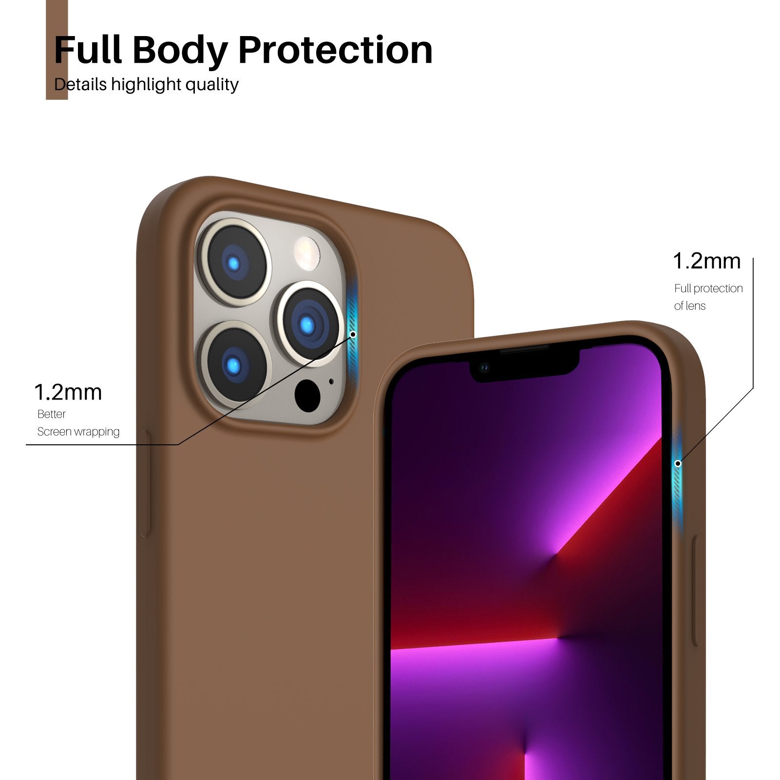 Liquid Silicone Case for iPhone 13 Series