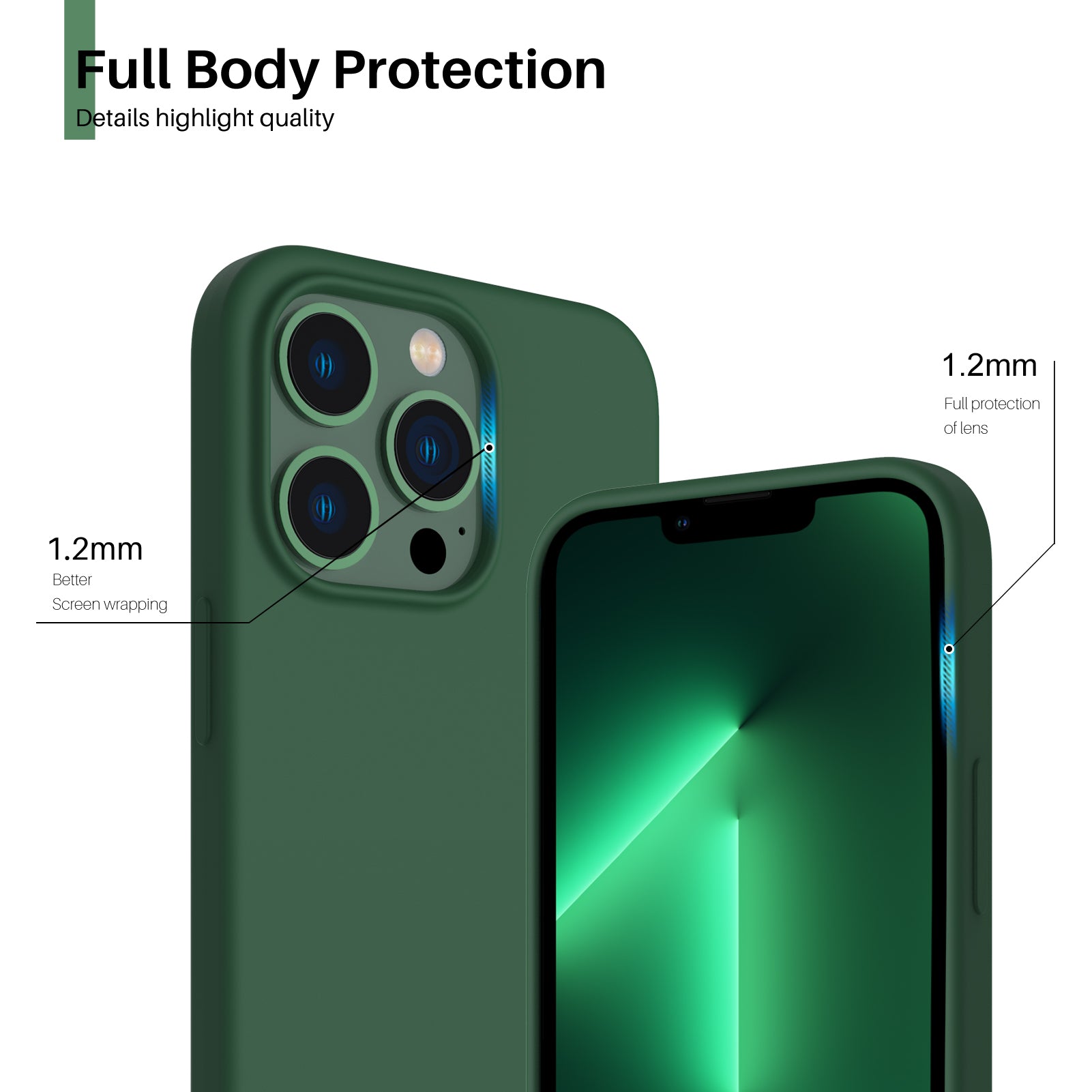 Liquid Silicone Case for iPhone 13 Series