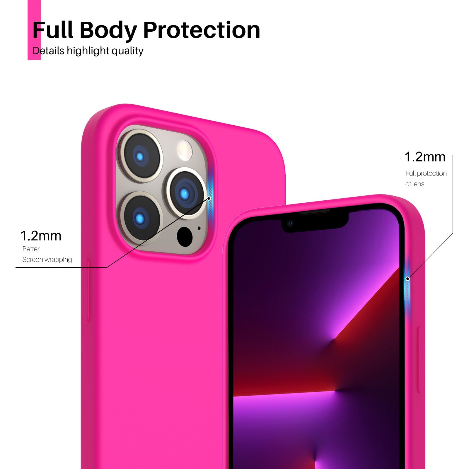 Liquid Silicone Case for iPhone 13 Series
