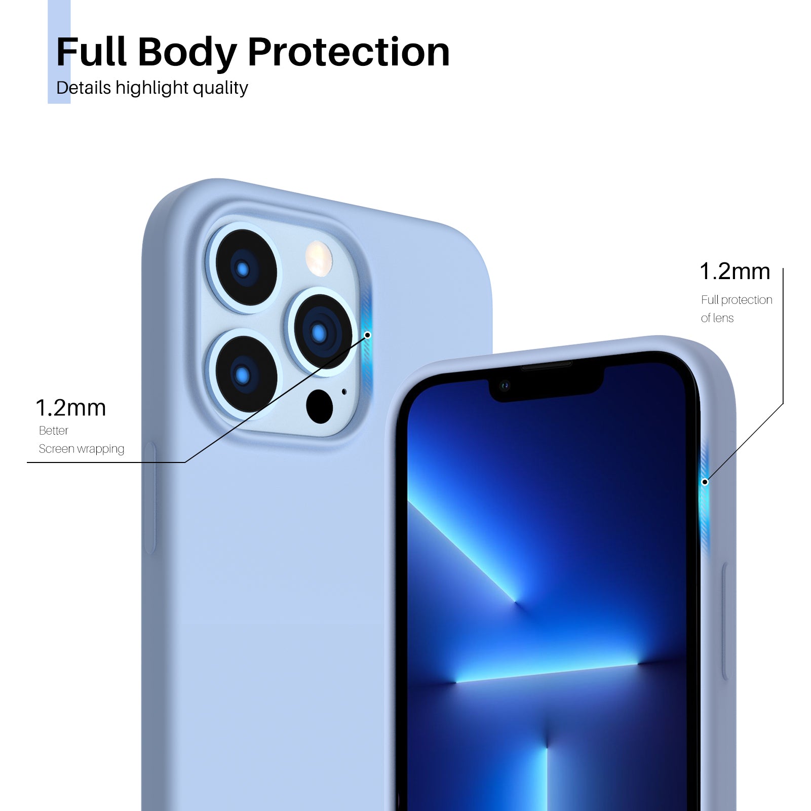 Liquid Silicone Case for iPhone 13 Series