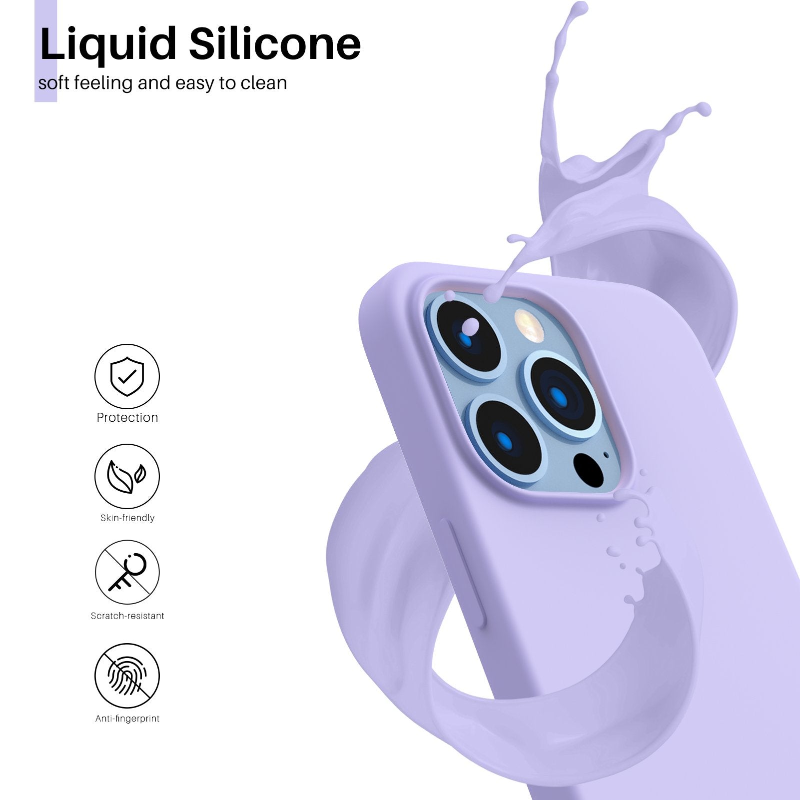 Liquid Silicone Case for iPhone 13 Series
