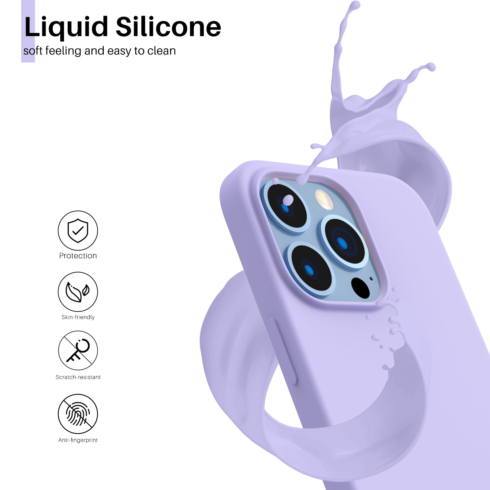 Liquid Silicone Case for iPhone 13 Series