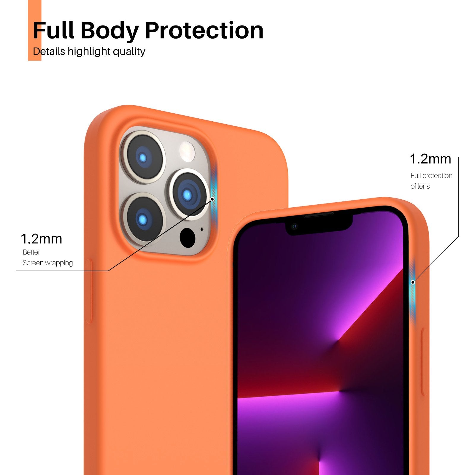 Liquid Silicone Case for iPhone 13 Series