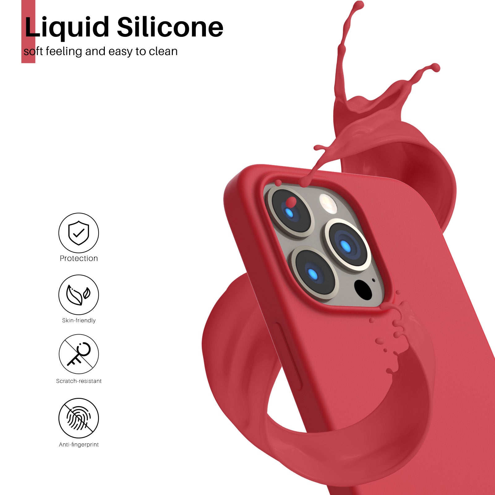 Liquid Silicone Case for iPhone 13 Series