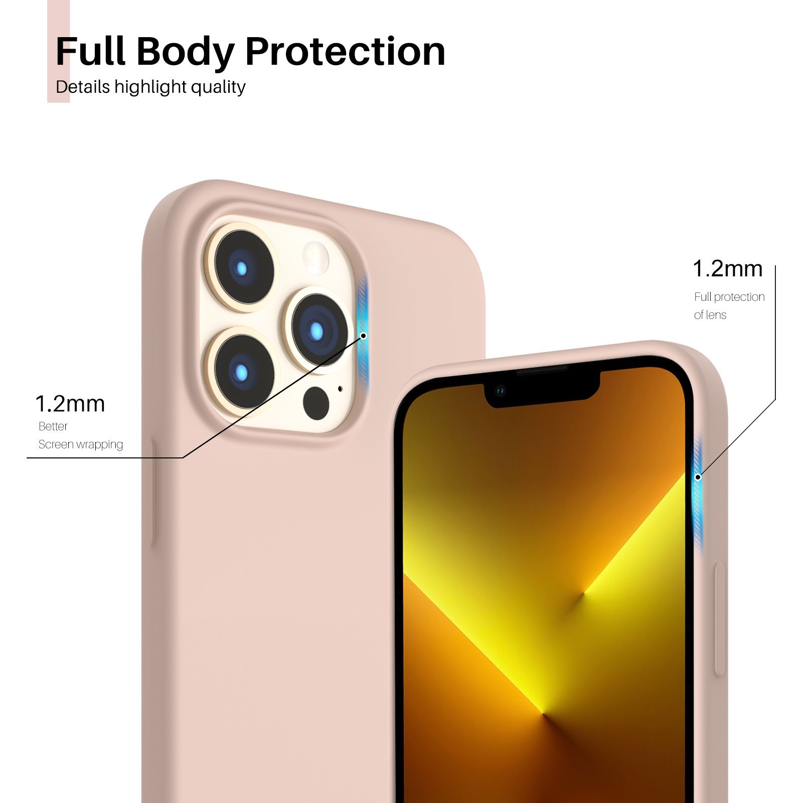 Liquid Silicone Case for iPhone 13 Series