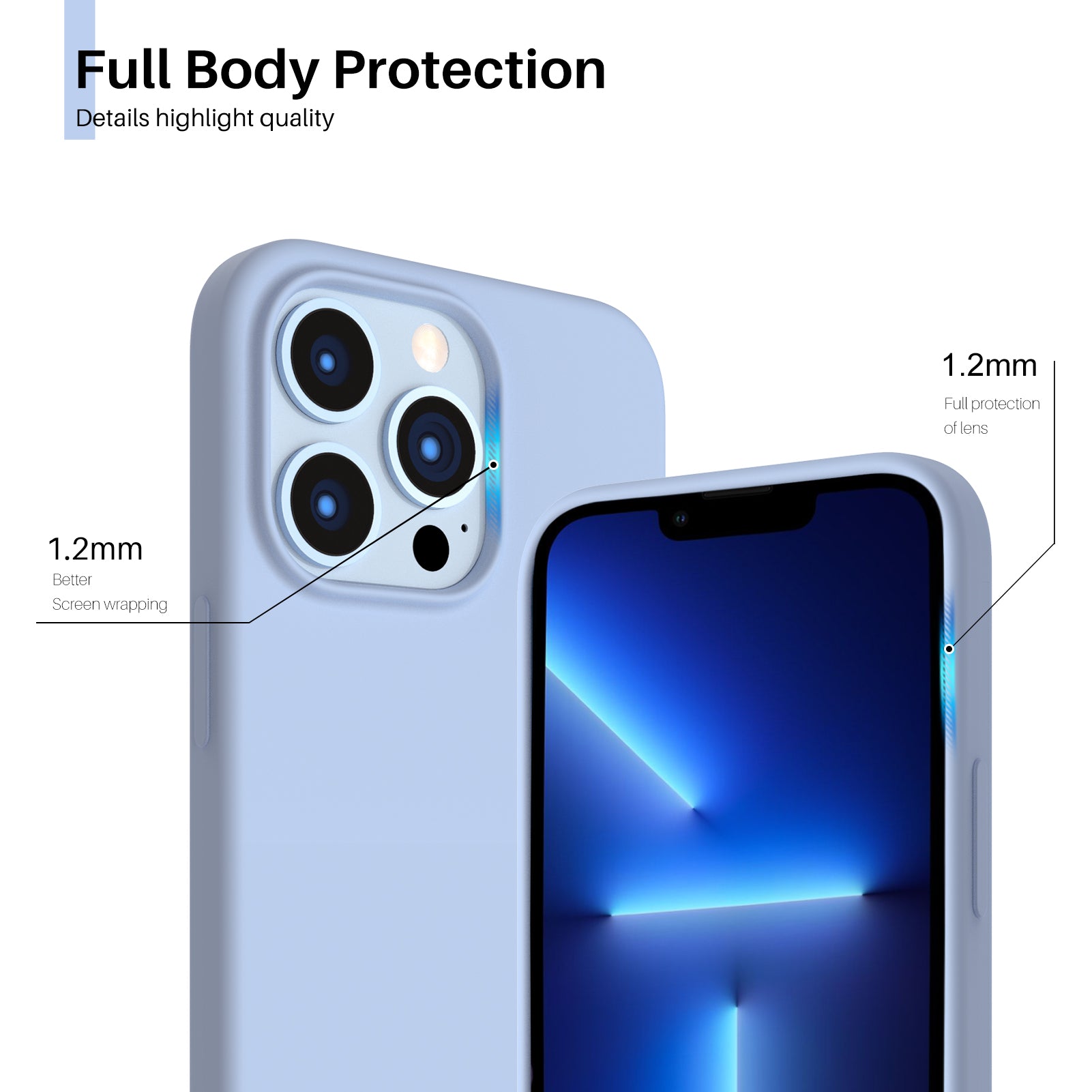 Liquid Silicone Case for iPhone 13 Series