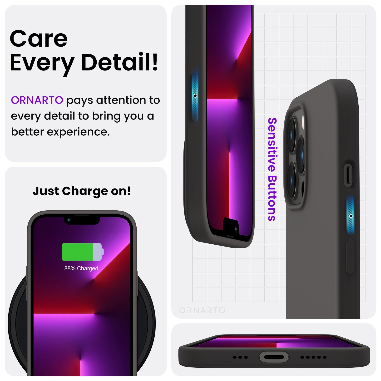 Liquid Silicone Case for iPhone 13 Series