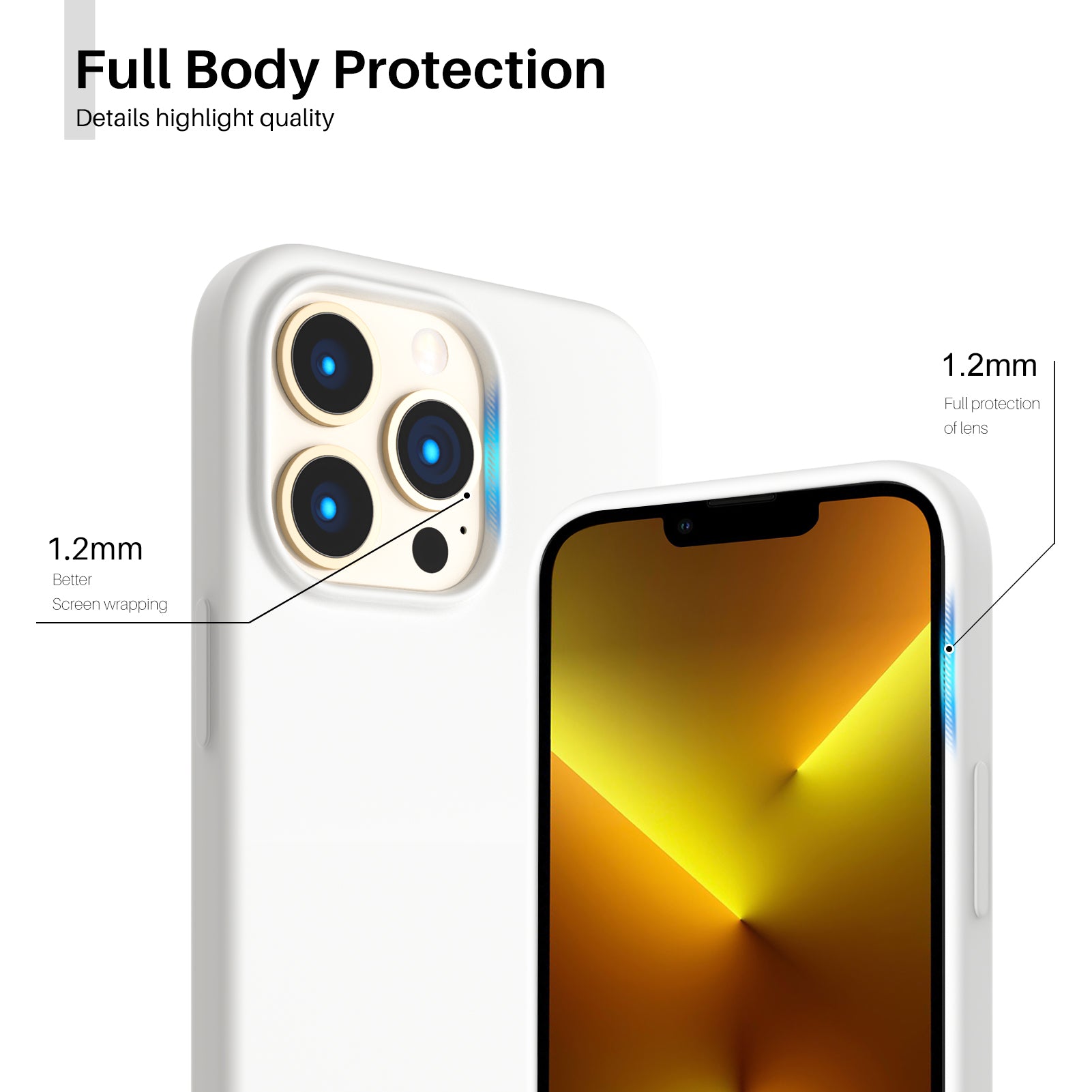 Liquid Silicone Case for iPhone 13 Series