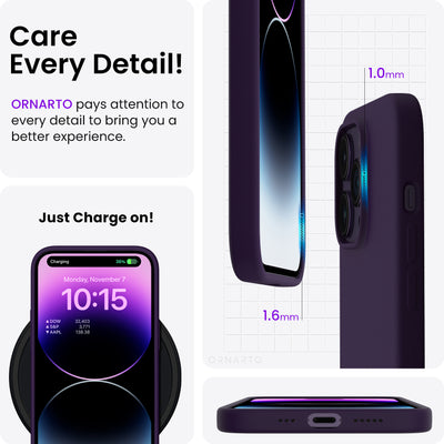 Flüssigsilikonhülle für iPhone 14 Serie
