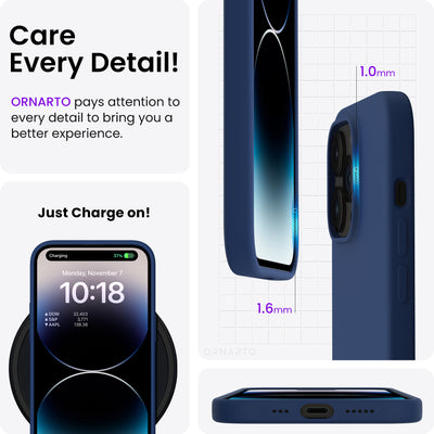 Flüssigsilikonhülle für iPhone 14 Serie