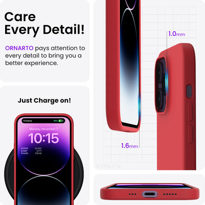 Flüssigsilikonhülle für iPhone 14 Serie