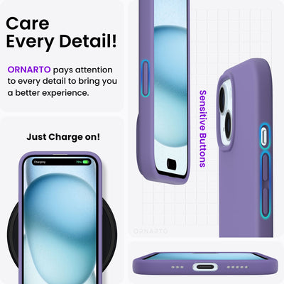 Flüssigsilikonhülle für die iPhone 15 Serie