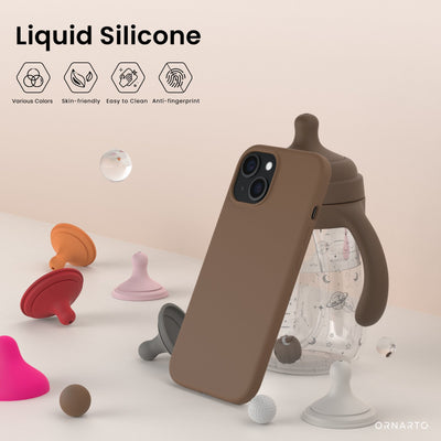 Flüssigsilikonhülle für die iPhone 15 Serie
