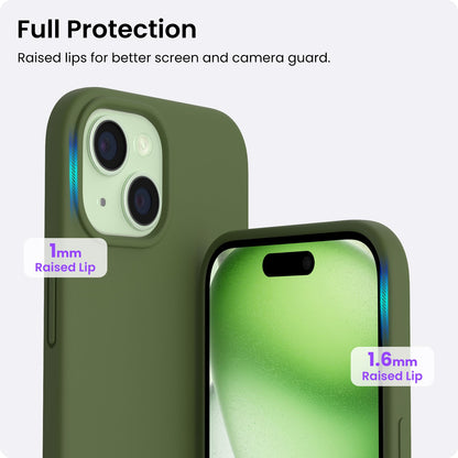 Liquid Silicone Case for iPhone 15 Series