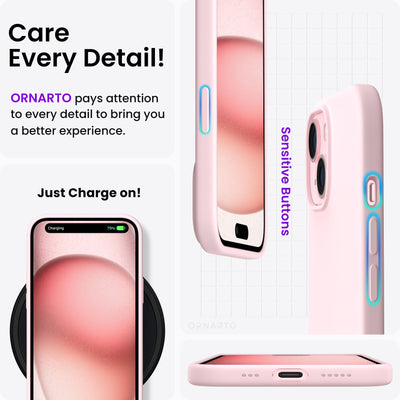 Flüssigsilikonhülle für die iPhone 15 Serie