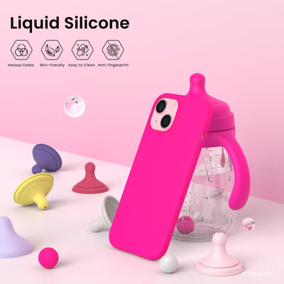 Flüssigsilikonhülle für die iPhone 15 Serie
